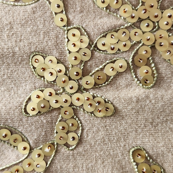 Point Zero size L knit tank top with sequins - Picture 3 of 5